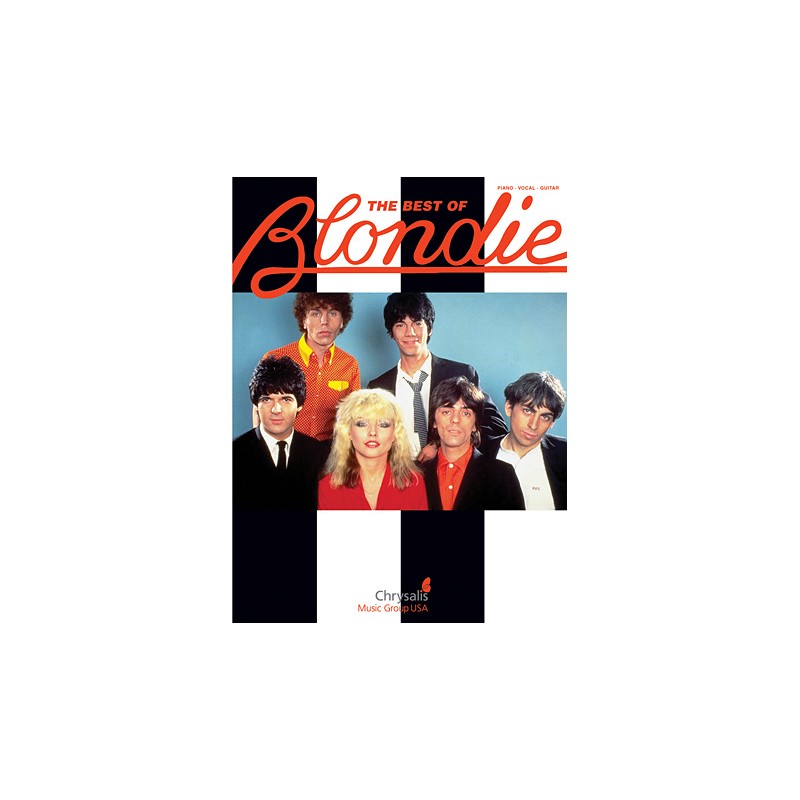 Partitura. The Best of Blondie. Piano/Vocal/Guitar Artist Songbook