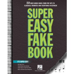 Partituras. Super Easy Fake Book