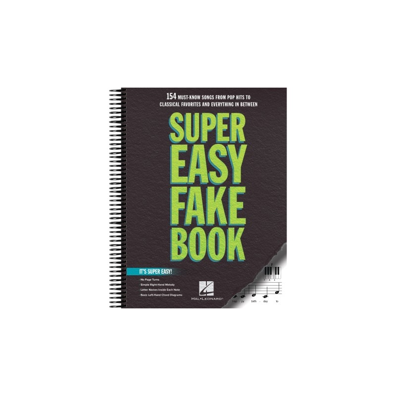 Partituras. Super Easy Fake Book