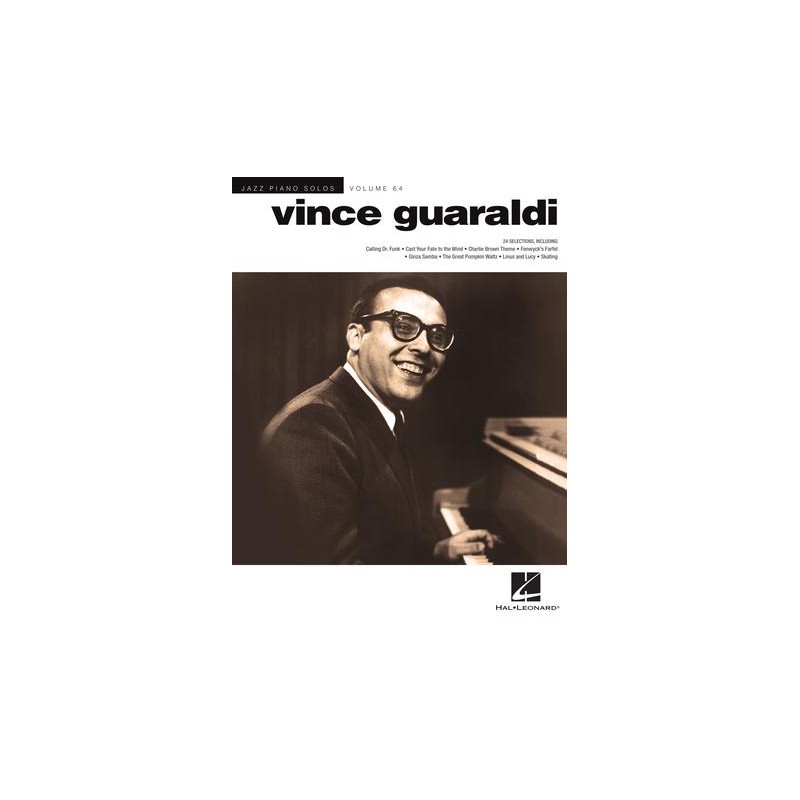 Partituras. Vince Guaraldi Jazz Piano Solos Series Vol. 64