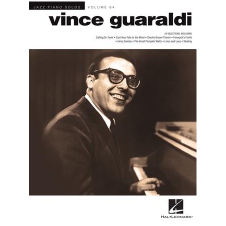 Partituras. Vince Guaraldi Jazz Piano Solos Series Vol. 64
