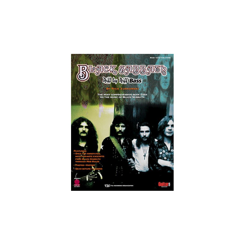 Partituras. Black Sabbath – Riff by Riff Bass. Riff by Riff TAB