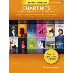 Partituras. Chart Hits – Instant Piano Songs