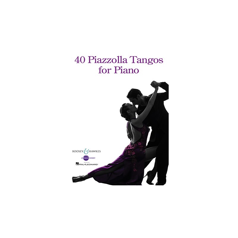 Partituras. 40 Piazzolla Tangos for Piano
