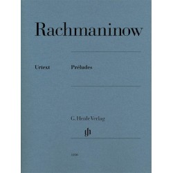 Partituras. RACHMANINOW. 24 Preludes Piano Solo
