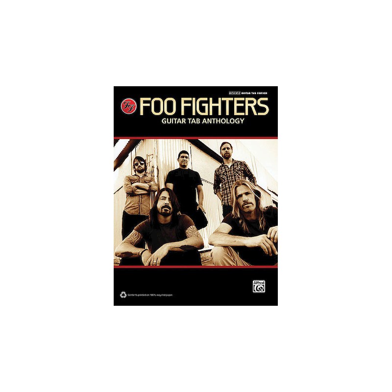 Partituras. Foo Fighters – Guitar Tab Anthology