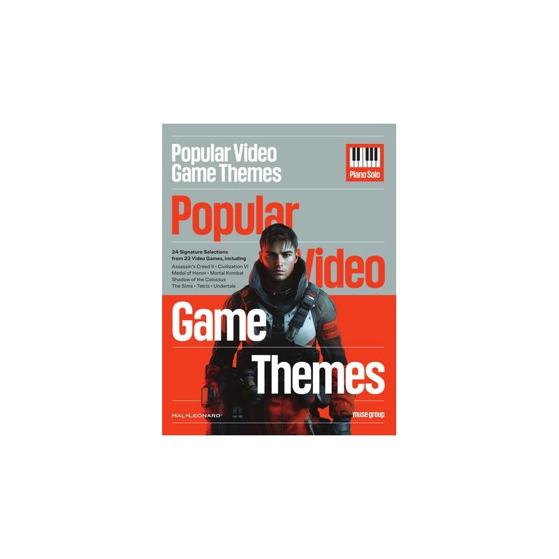 Partituras. Popular Video Game Themes for Piano Solo
