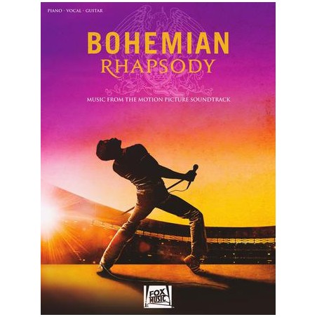 Partituras. Bohemian Rhapsody Music from the Motion Picture Soundtrack. Piano/Vocal/Guitar. Songbook Softcover