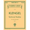 Partituras. Julius Klengel: Technical Studies for the Violoncello, Volume 1 Schirmer Library of Classics Volume 1816