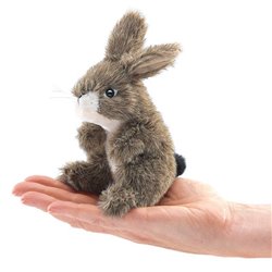 Títere de dedo. MINI JACK RABBIT