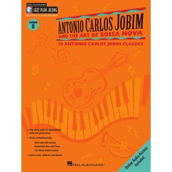 Partituras. Antonio Carlos Jobim and the Art of Bossa Nova. Jazz Play-Along Volume 8