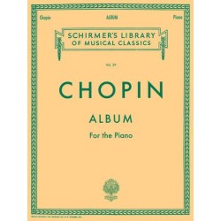 Partituras. CHOPIN. Album. Schirmer Library of Classics Volume 39