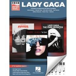 Partituras. Lady Gaga – Super Easy Songbook
