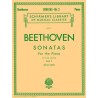 Partituras. BEETHOVEN. Sonatas – Book 2. Schirmer Library of Classics Volume 2