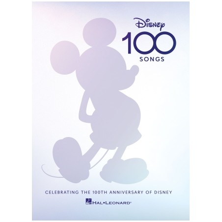 Partituras. Disney 100 Songs. Celebrating the 100th Anniversary of Disney