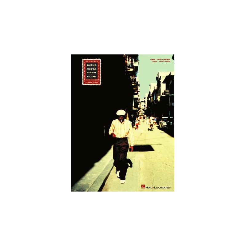 Partituras. Buena Vista Social Club. Piano/Vocal/Guitar Songbook