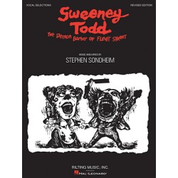 Partituras. Sweeney Todd – Revised Edition. Vocal Selections
