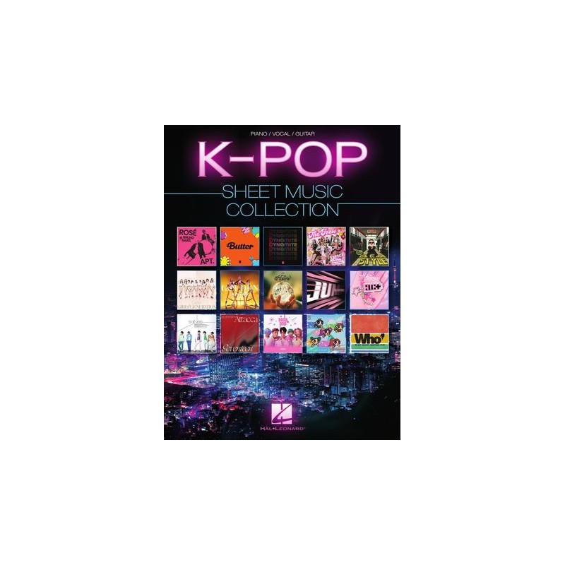 Partituras. K-Pop. Sheet Music Collection. Piano/Vocal/Guitar Songbook Softcover