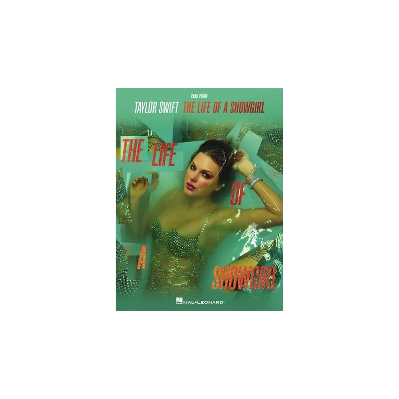 Partituras. Taylor Swift - The Life of a Showgirl. Easy Piano Personality Softcover