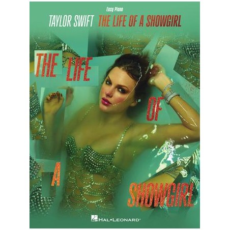 Partituras. Taylor Swift - The Life of a Showgirl. Easy Piano Personality Softcover