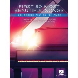 Partituras. First 50 Most Beautiful Songs You Should Play on the Piano