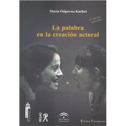 Libro. LA PALABRA EN LA CREACIÓN ACTORAL