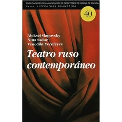 Libro. TEATRO RUSO CONTEMPORÁNEO