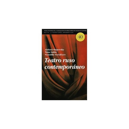 Libro. TEATRO RUSO CONTEMPORÁNEO
