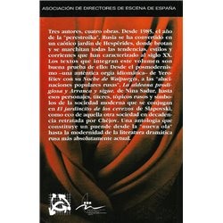 Libro. TEATRO RUSO CONTEMPORÁNEO