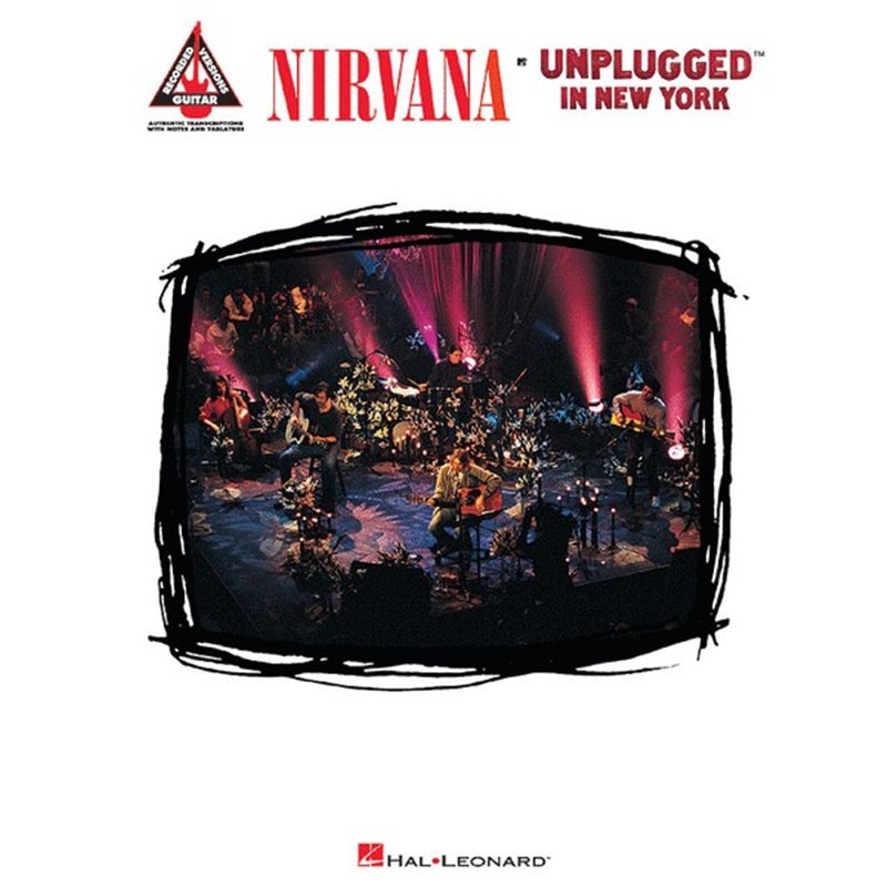 NIRVANA UNPLUGGED IN NEW YORK - RECORDED  VERSIONS GUITAR