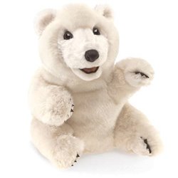 TÍTERE - OSO POLAR SENTADO