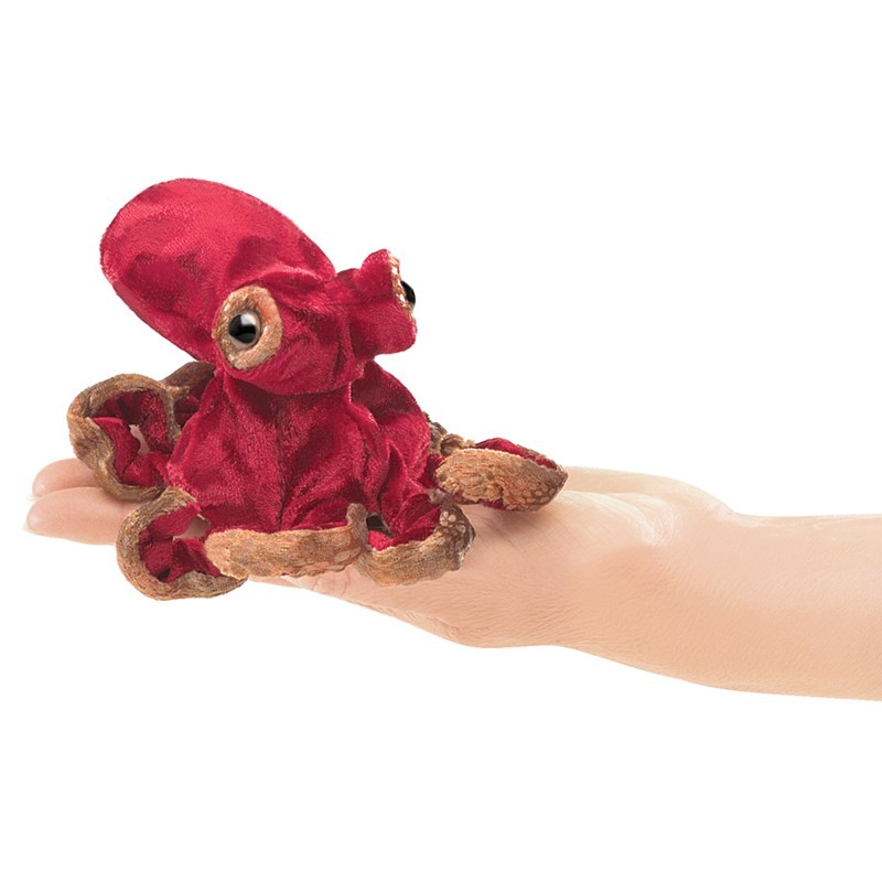 TÍTERE - MINI PULPO ROJO