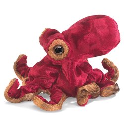 TÍTERE - MINI PULPO ROJO